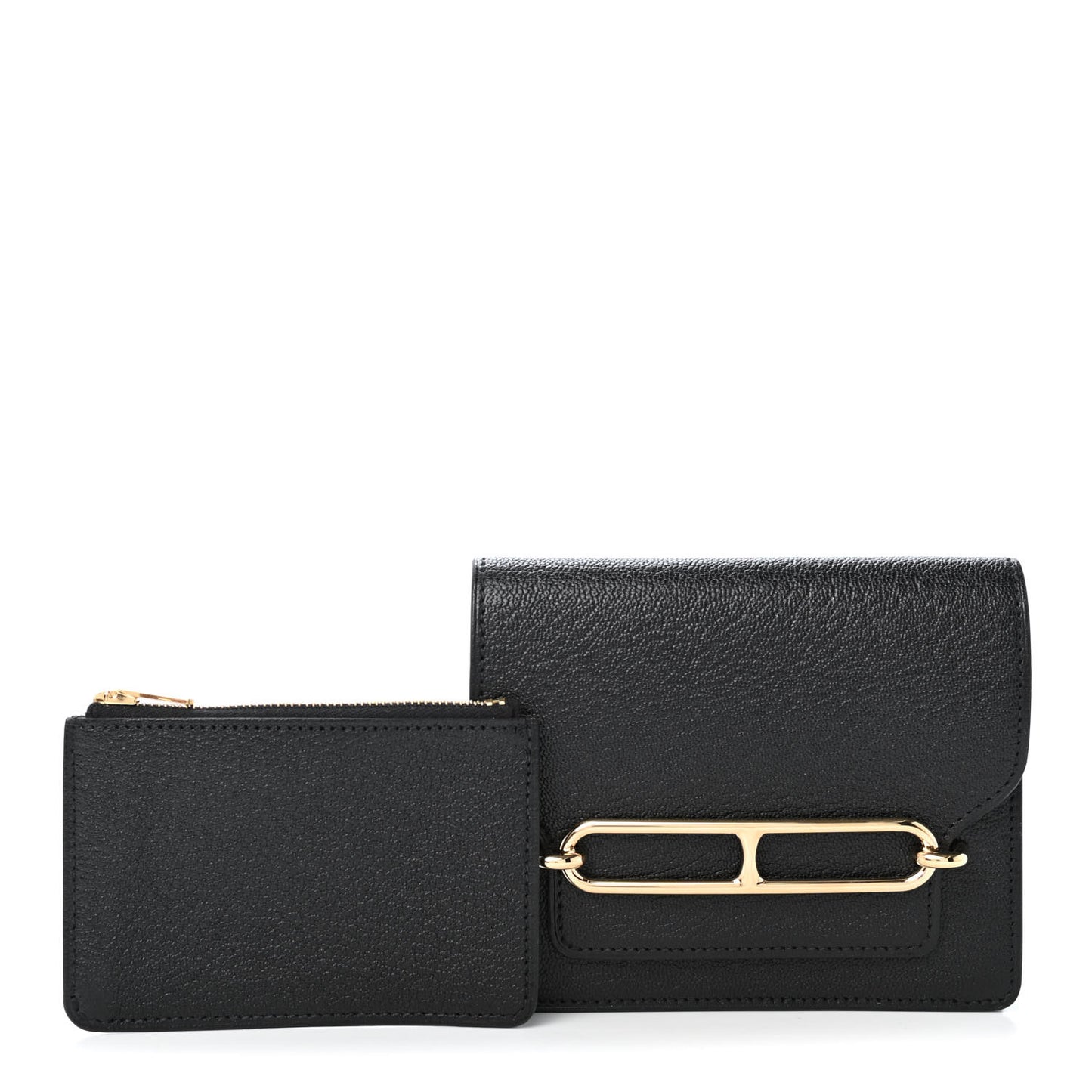 Chevre Mysore Roulis Slim Wallet Black