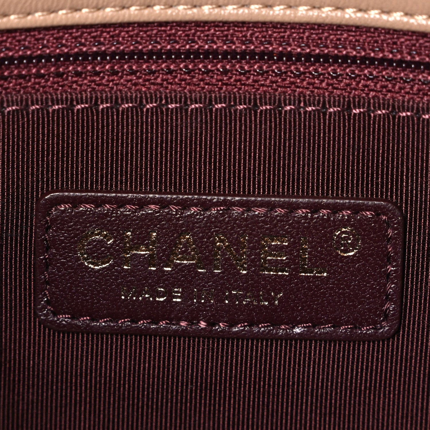 Chanel Sheepskin Quilted Vintage Mademoiselle Flap Beige 6 of 11