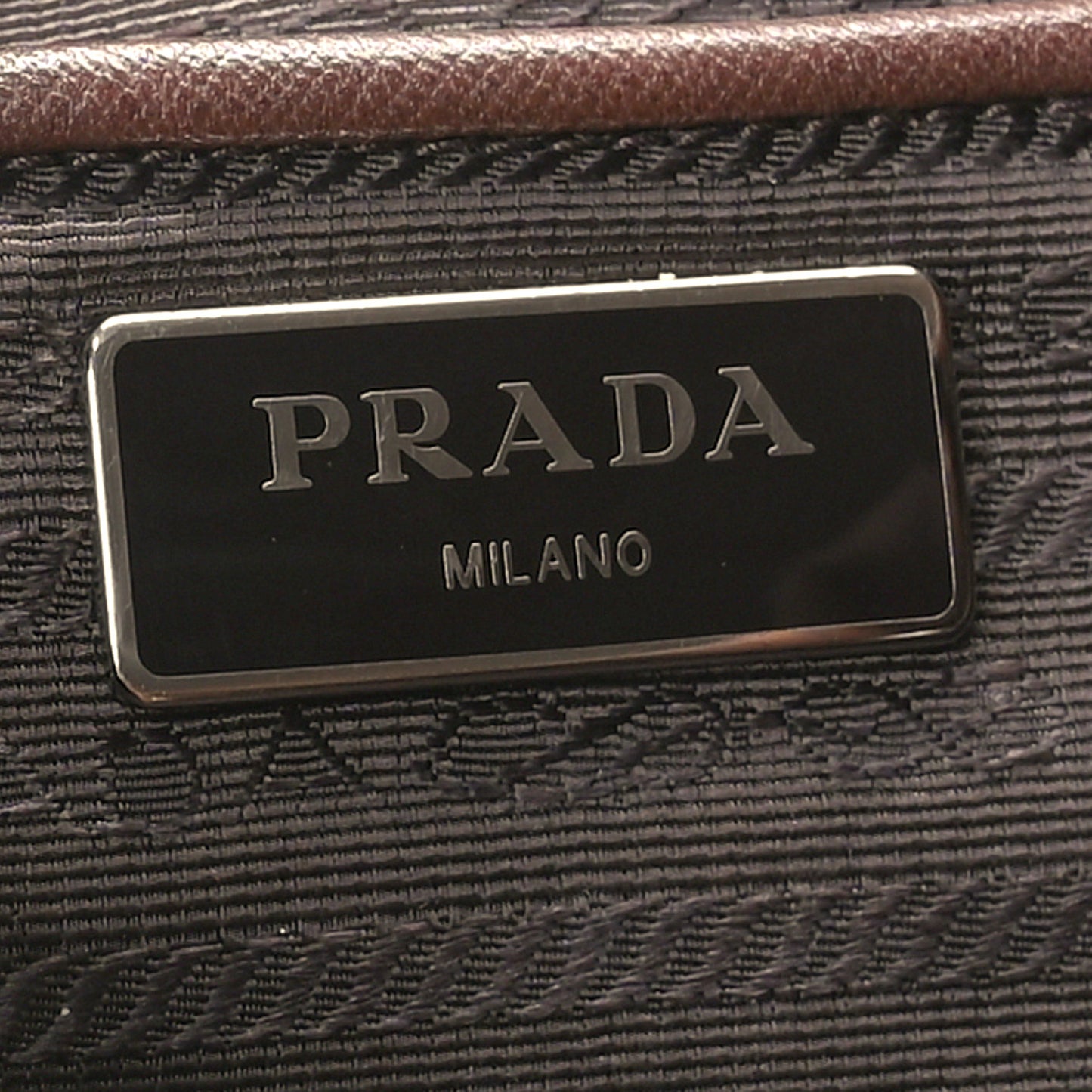 Vela Nylon Saffiano Backpack Rovere