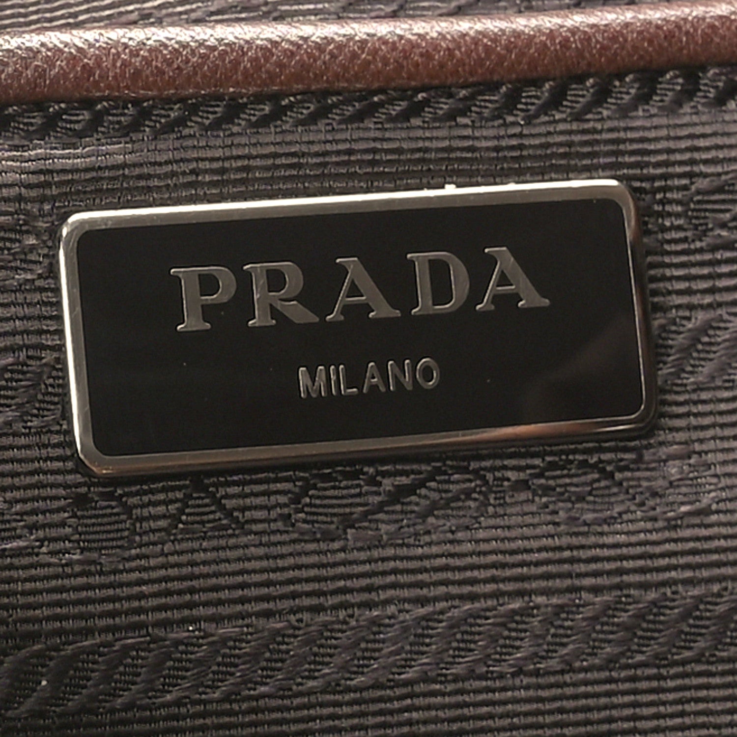 Prada Vela Nylon Saffiano Backpack Rovere 6 of 14