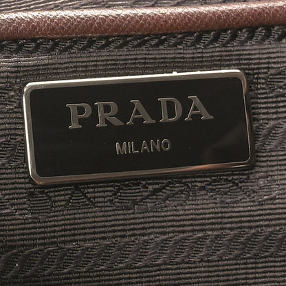 Prada Vela Nylon Saffiano Backpack Rovere 6 of 14