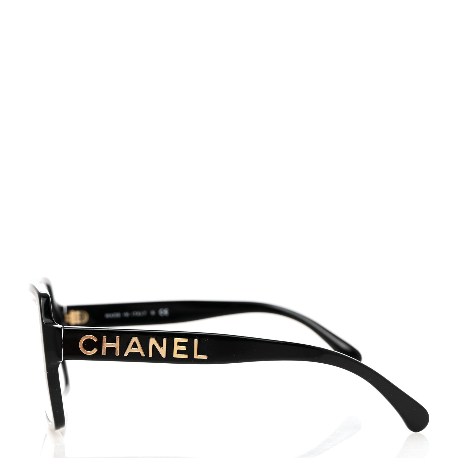 Chanel Acetate Square Eyeglasses 5408 Black 3 of 7