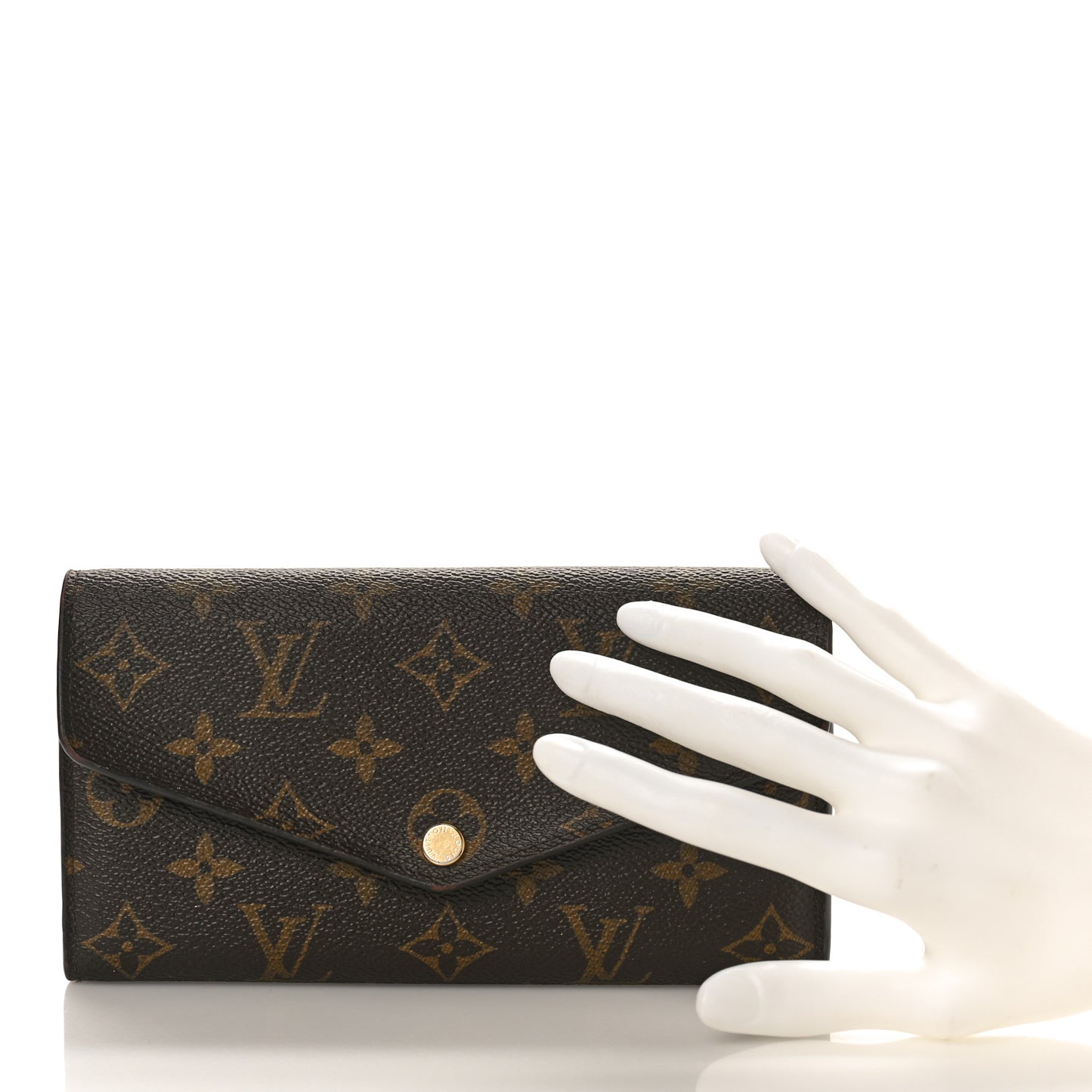 Monogram Sarah Wallet NM Rose Ballerine