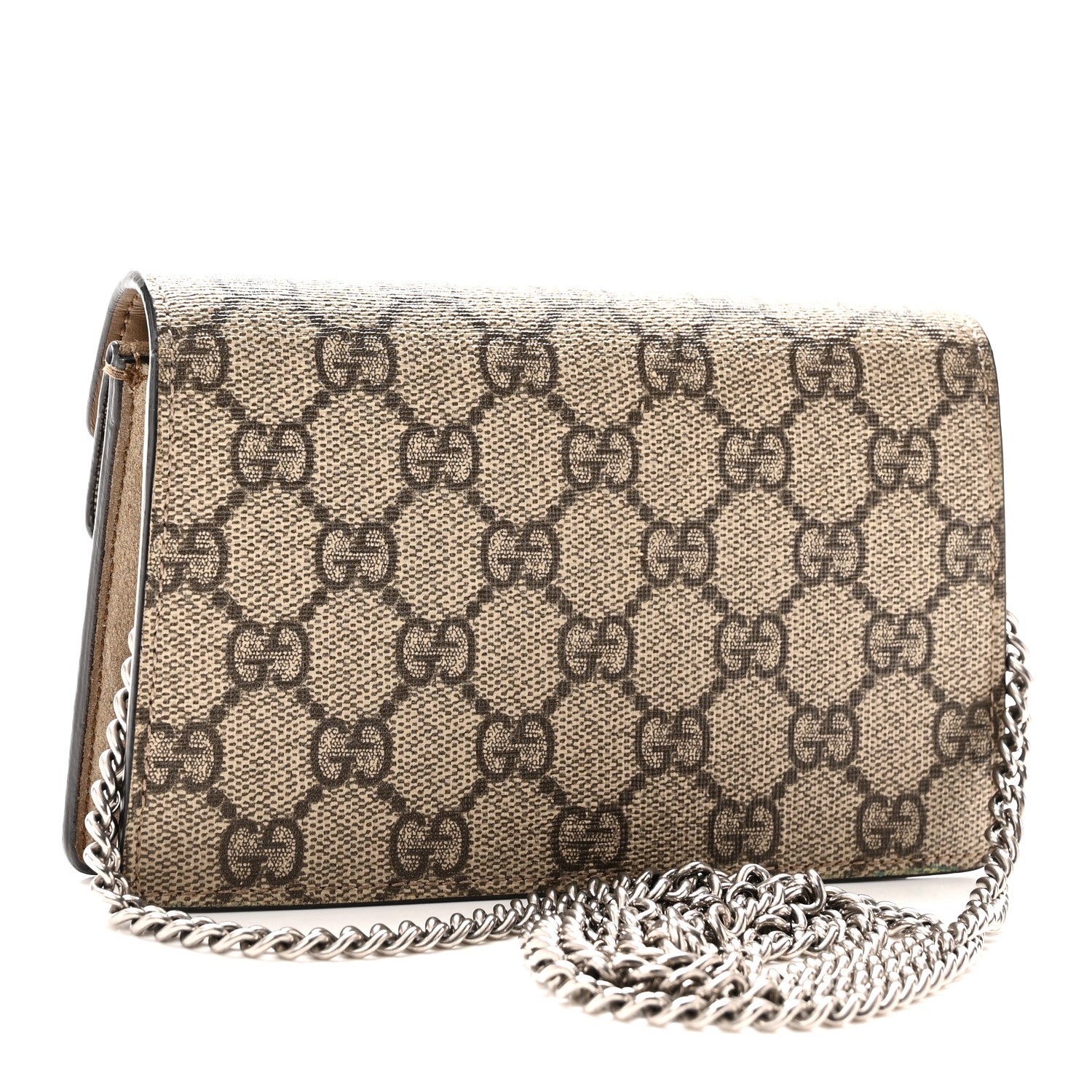 Gucci GG Supreme Monogram Super Mini Dionysus Shoulder Bag Taupe 3 of 10