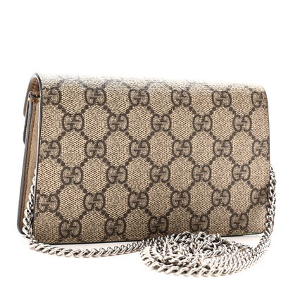 Gucci GG Supreme Monogram Super Mini Dionysus Shoulder Bag Taupe 3 of 10