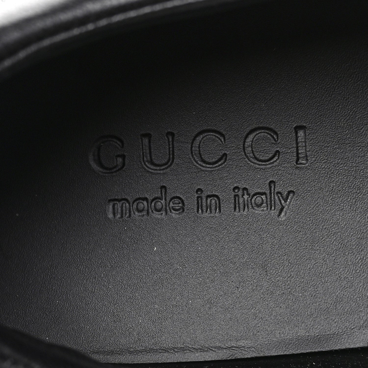 Gucci GG Supreme Monogram Quebec Calfskin Retro Interlocking G Mens Platform Derby Loafers 8.5 Black 7 of 8