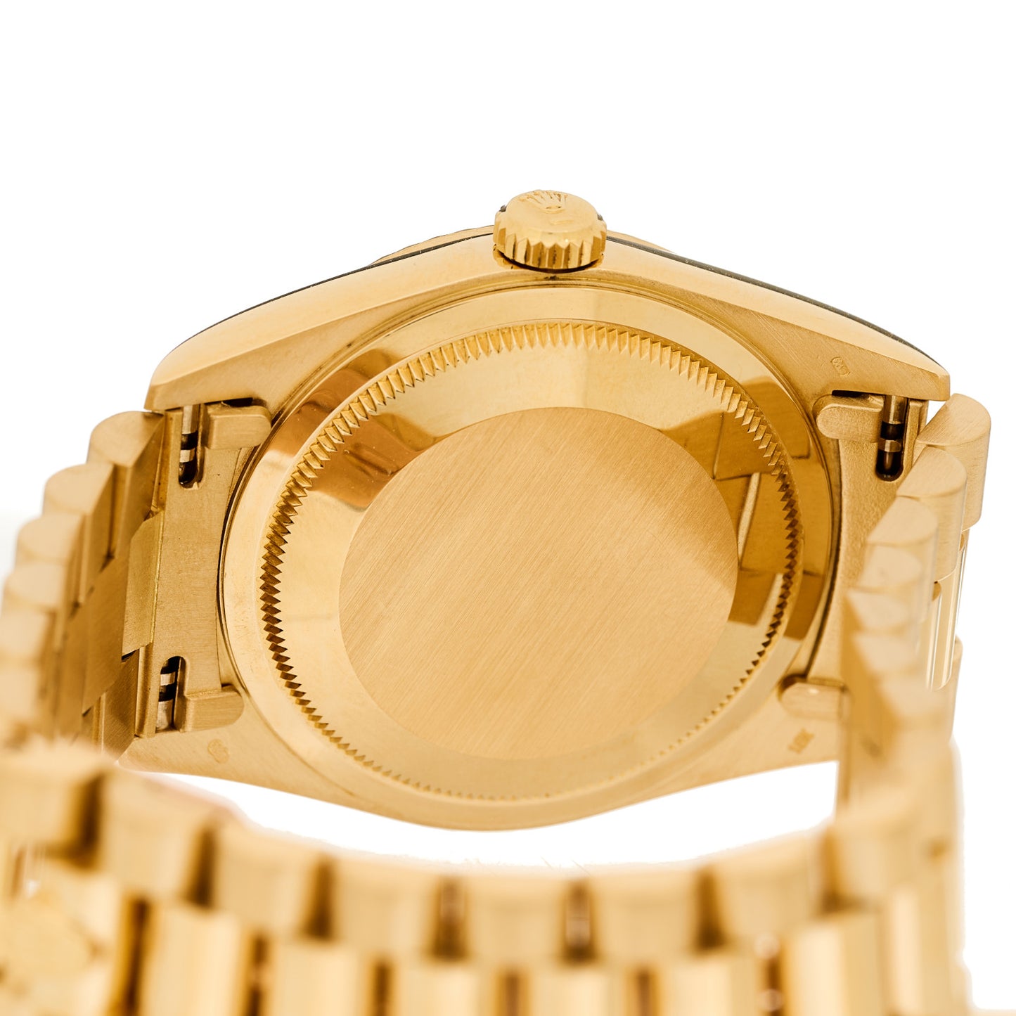 18K Yellow Gold 36mm Oyster Perpetual Day-Date President Watch Champagne 18238