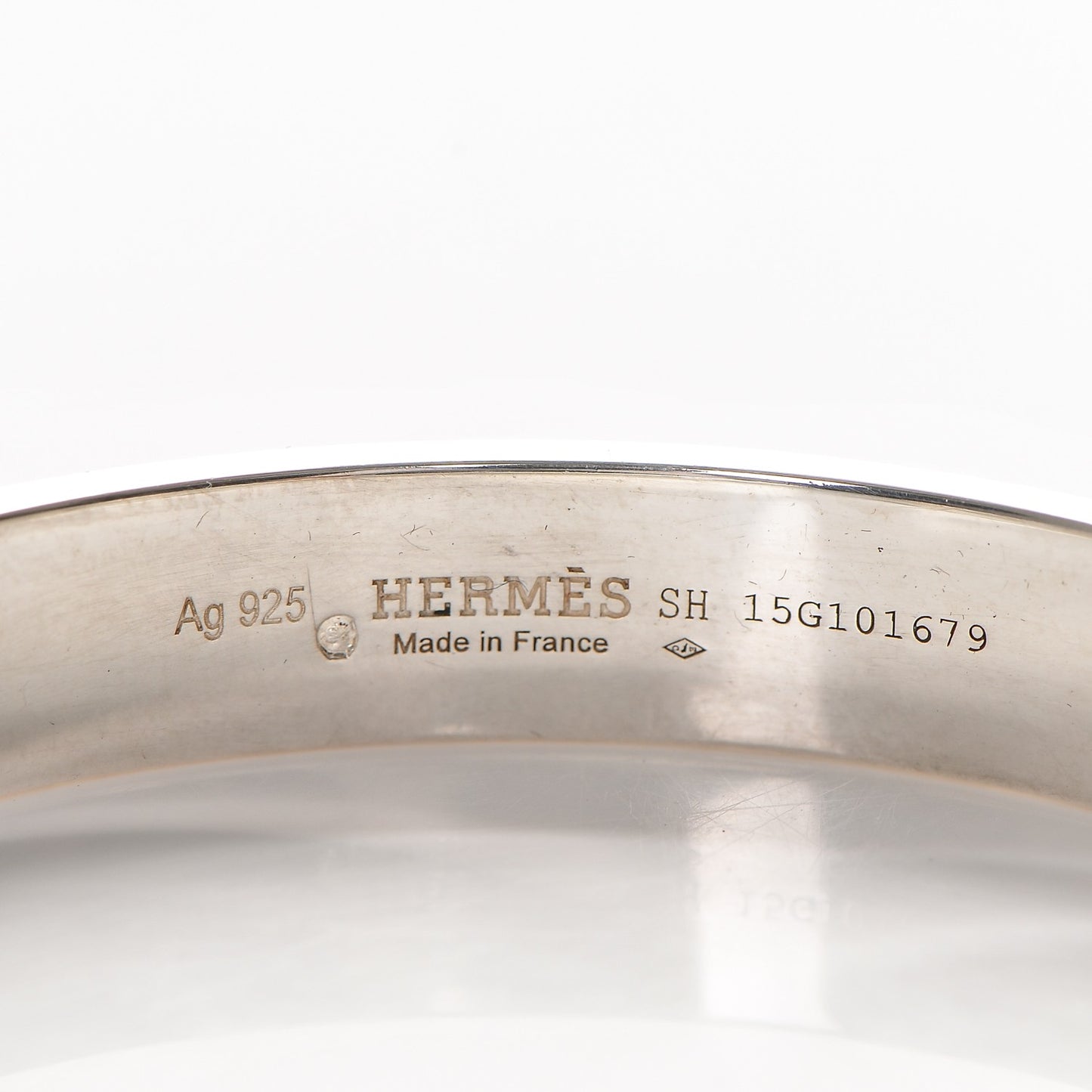 Sterling Silver PM Collier De Chien Bracelet SH