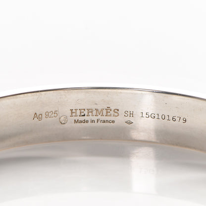 Hermes Sterling Silver PM Collier De Chien Bracelet SH 5 of 5