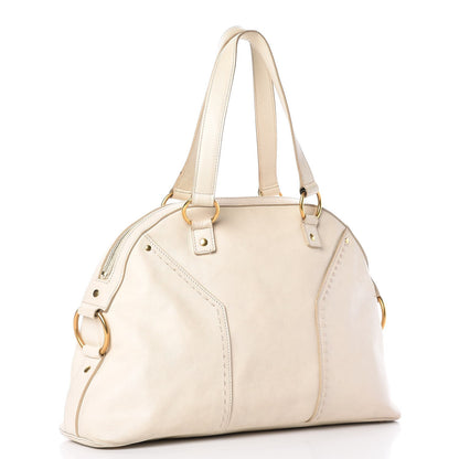 Saint Laurent Calfskin Large Muse Ivory 3 of 16