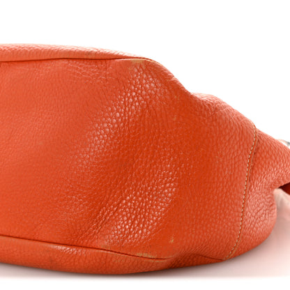 Prada Vitello Daino Hobo Papaya 10 of 16