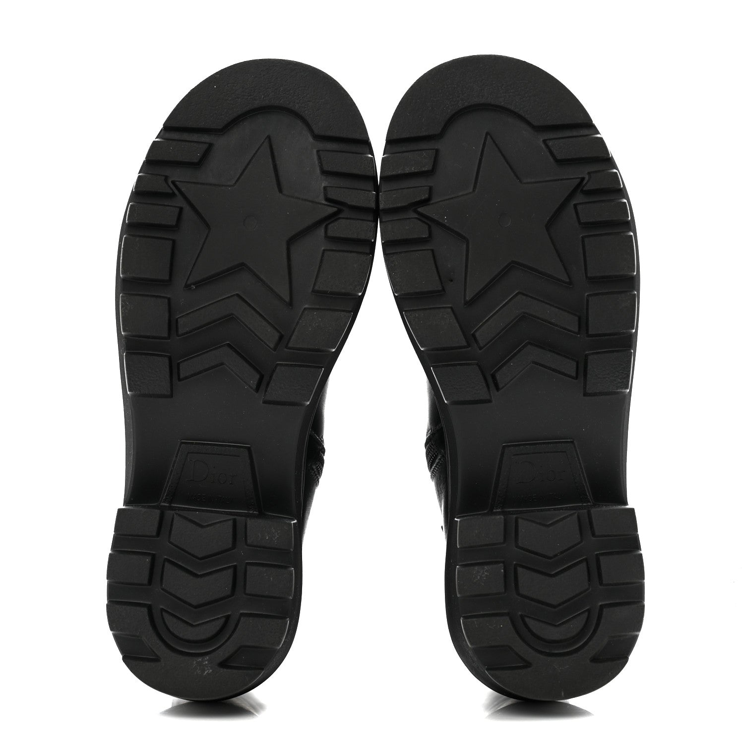 Christian Dior Nappa Symbol Ankle Boots 35.5 Black 5 of 11