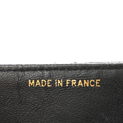 Chanel Lambskin Quilted CC Flap Shoulder Bag Black 7 of 13