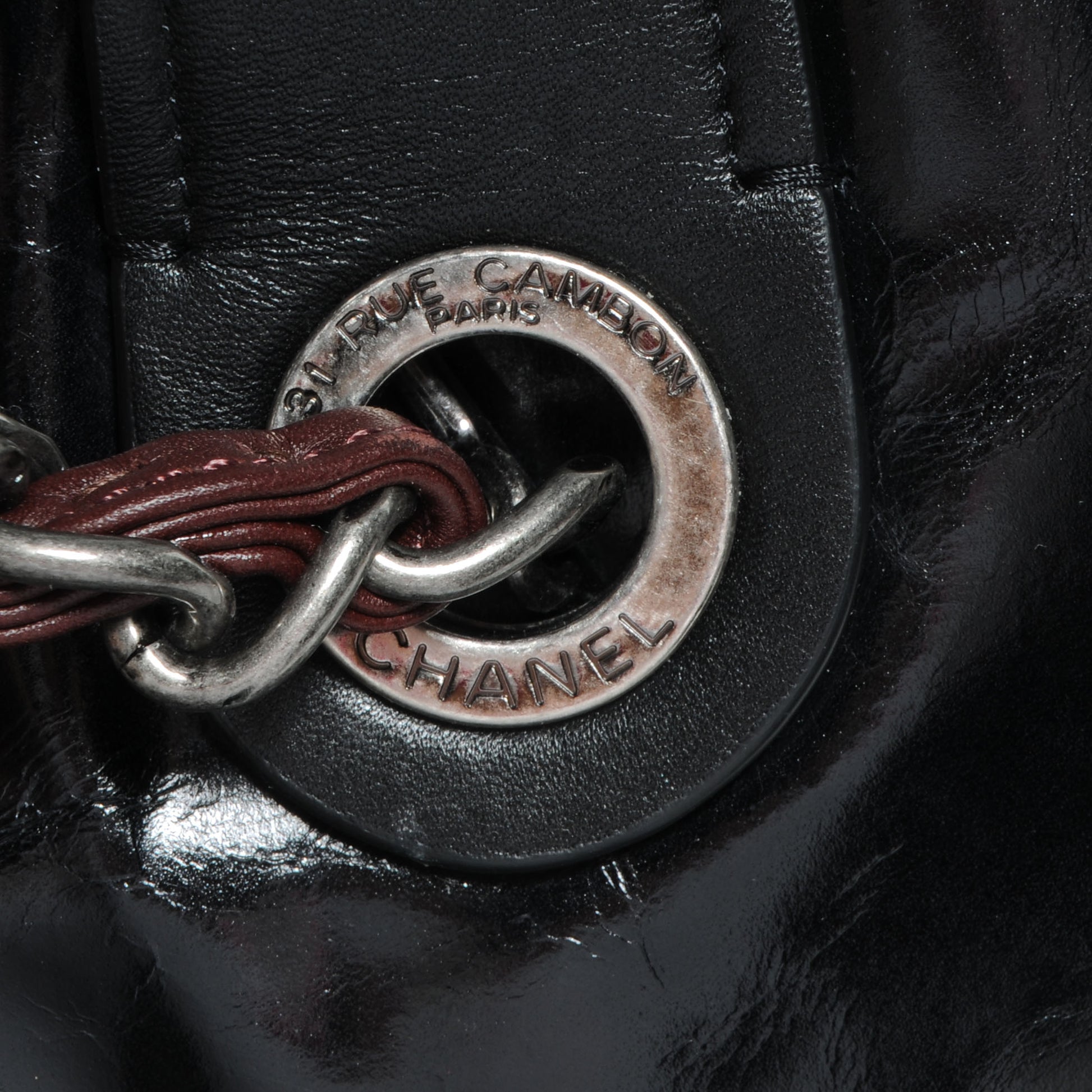 Chanel Iridescent Calfskin Large In The Mix Tote Black 5 of 8