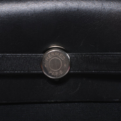 Hermes Toile Herbag Black 5 of 18