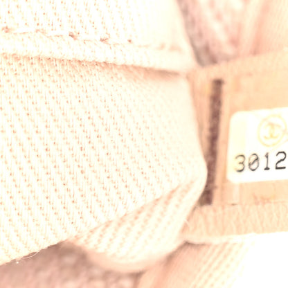 Chanel Mixed Fibers Calfskin Small Deauville Tote Beige 7 of 13