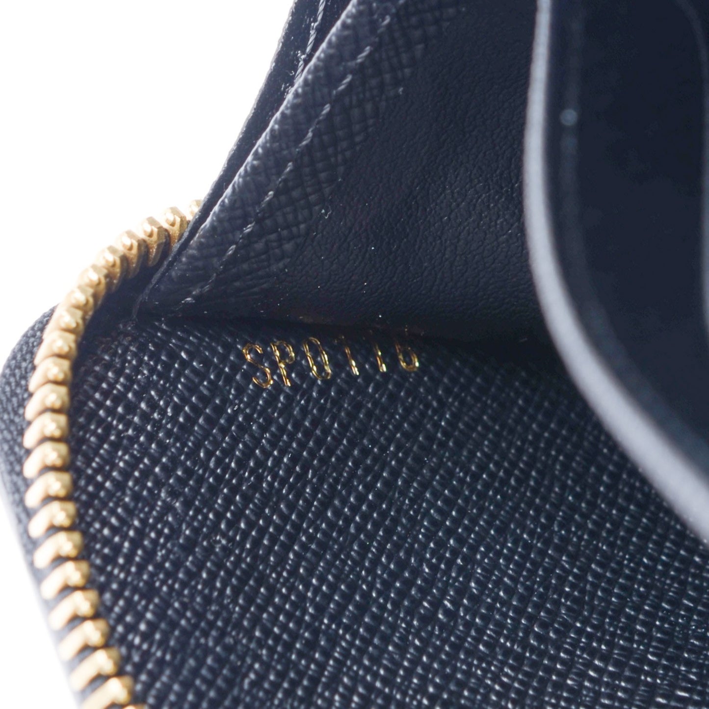 Colored Monogram Zippy Wallet Blue