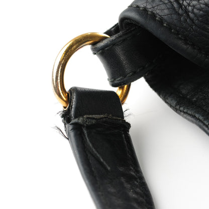 Saint Laurent Calfskin Zip Hobo Black 8 of 8