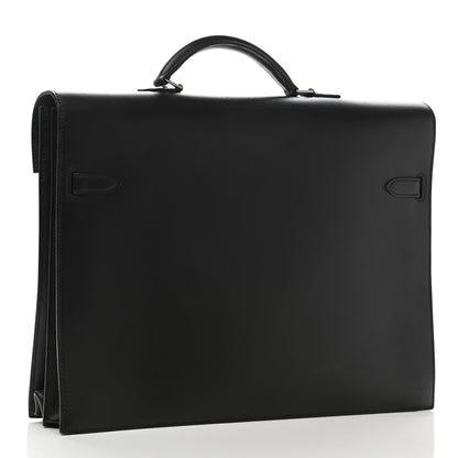 Hermes Box Kelly Depeche 38 Black 3 of 13