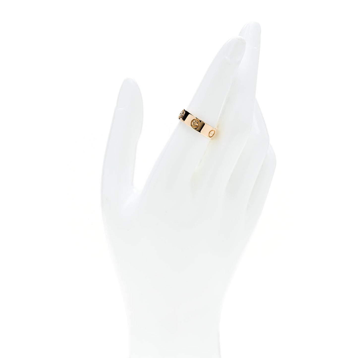18K Yellow Gold 5.5mm LOVE Ring 54 6.75