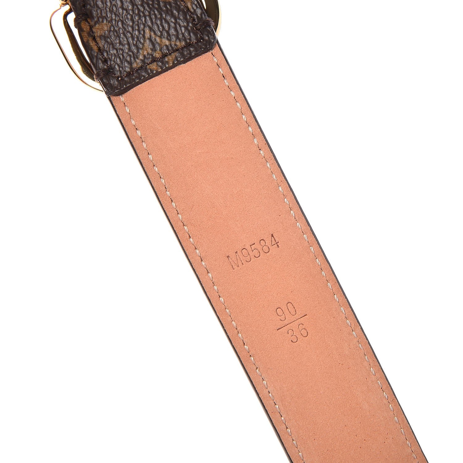 Louis Vuitton Monogram Mini 25mm Belt 90 36 5 of 8