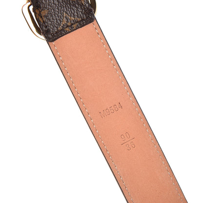 Louis Vuitton Monogram Mini 25mm Belt 90 36 5 of 8