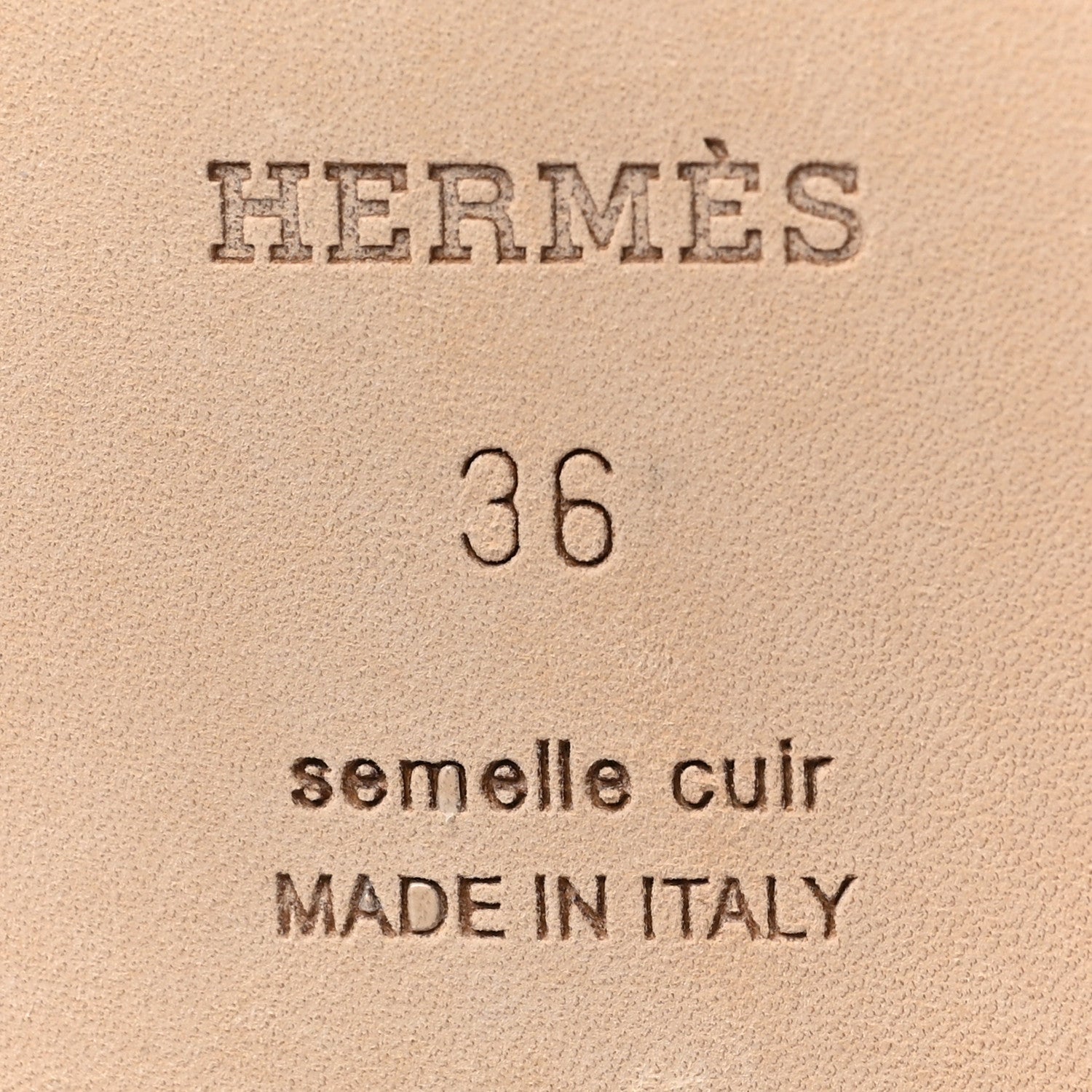 Hermes Calfskin Oran Sandals 36 Vert Electrique 6 of 7