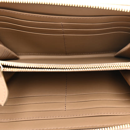 Burberry House Check Large Ziggy Zip Around Wallet Chestnut Beige 5 of 7