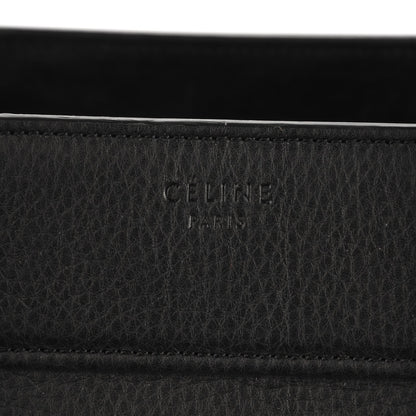 Celine Supple Calfskin Medium Phantom Luggage Black 6 of 9