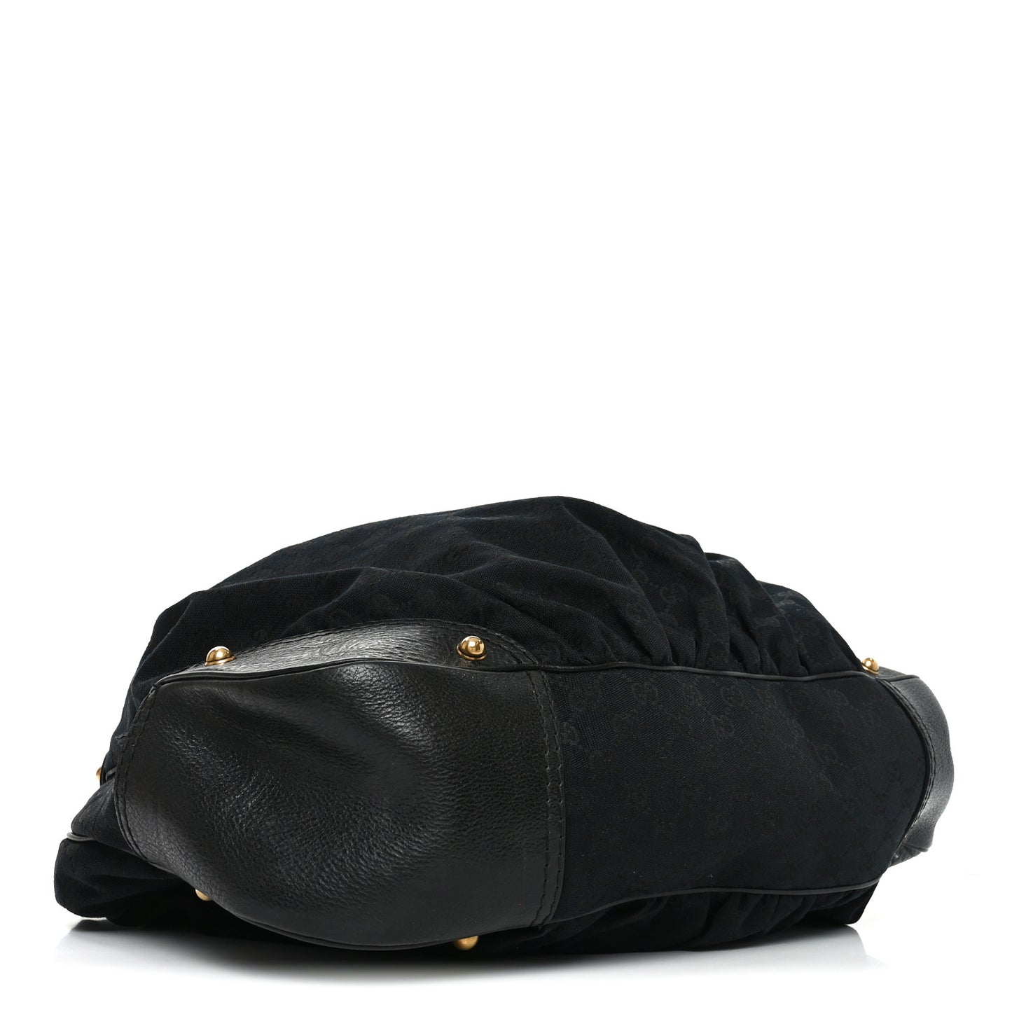 Monogram Large Jockey Hobo Black