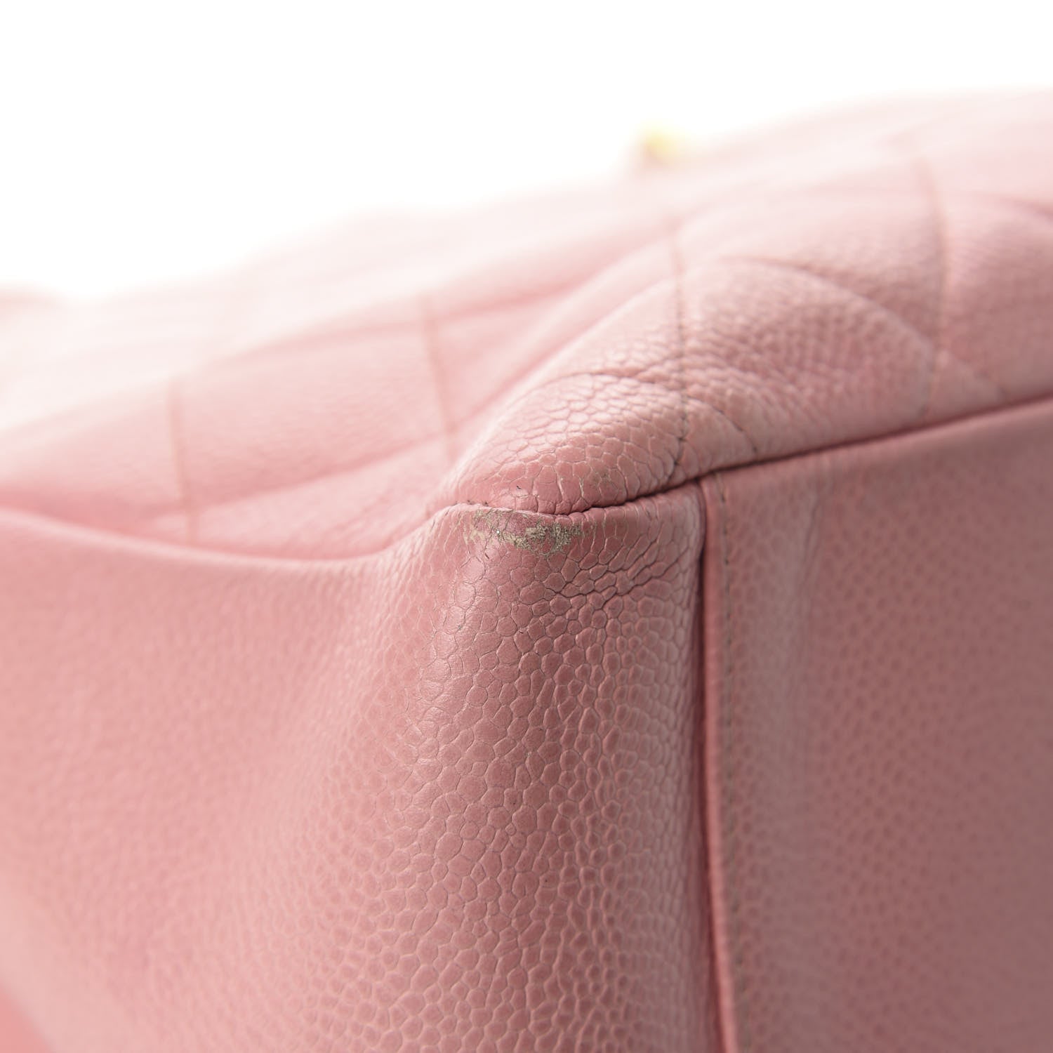 Chanel Caviar Quilted Grand Shopping Tote GST Pink 10 of 21