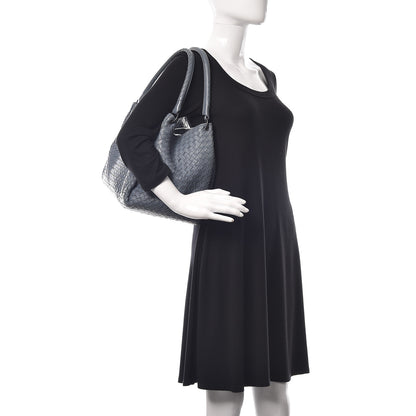 Bottega Veneta Nappa Intrecciato Parachute Bag Krim 2 of 20