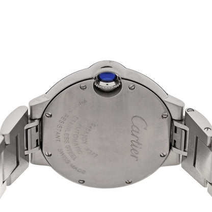 Cartier Stainless Steel 33mm Ballon Bleu De Cartier Automatic Watch 4 of 5