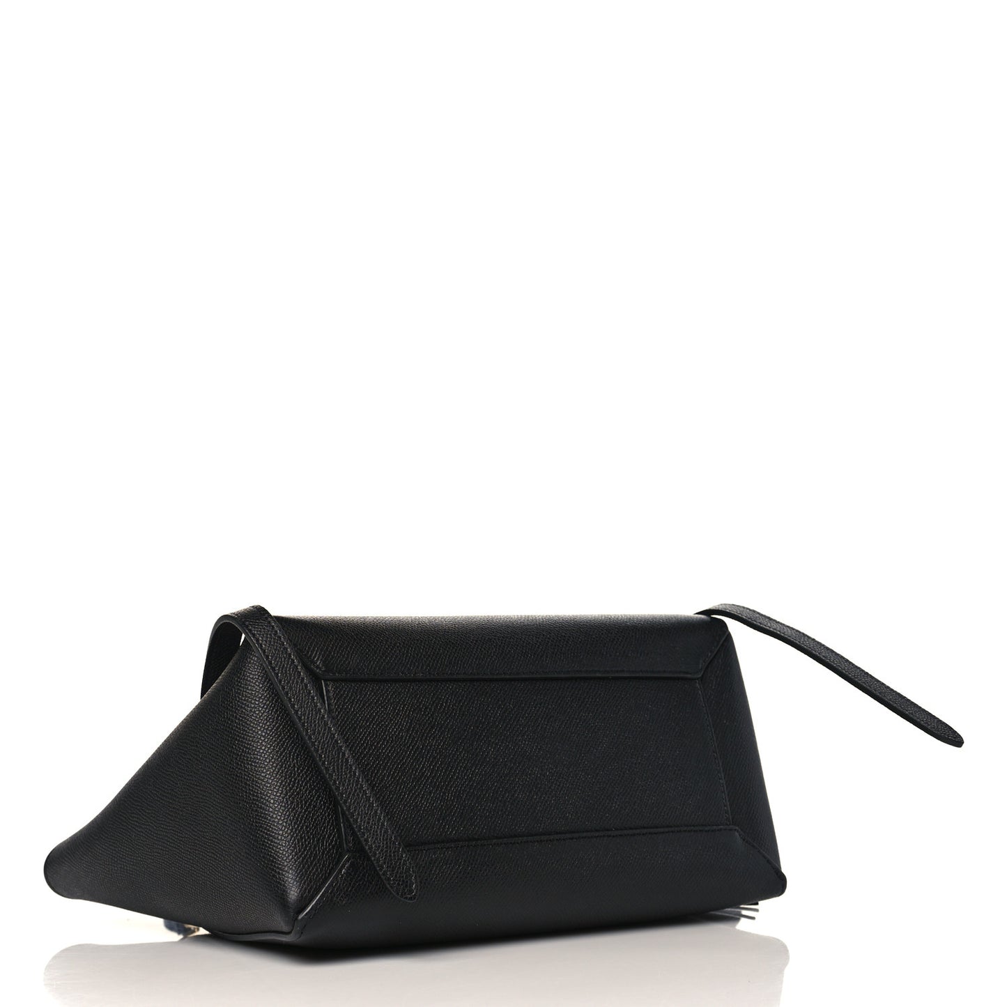 Grained Calfskin Micro Belt Bag Black