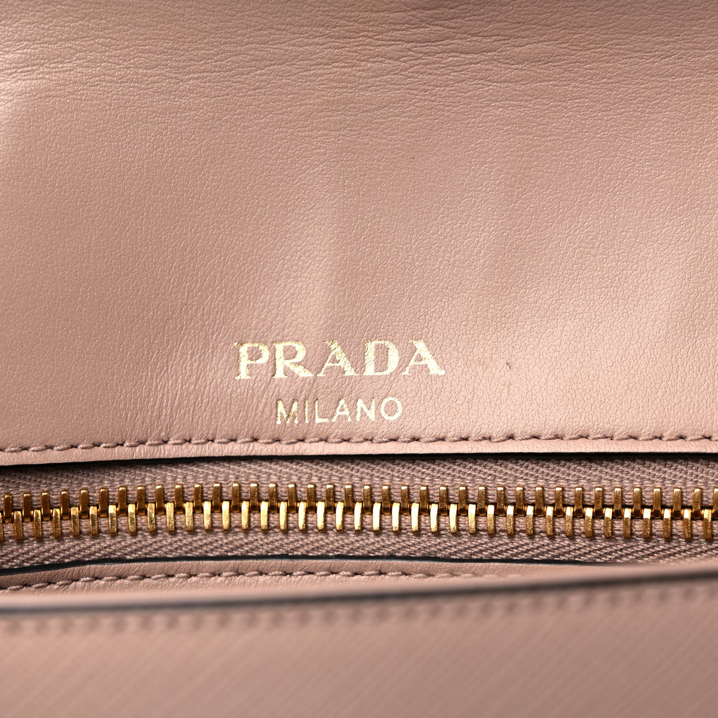 Saffiano Flap Shoulder Bag Cipria