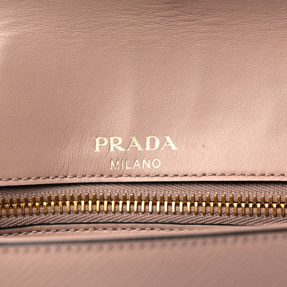 Prada Saffiano Flap Shoulder Bag Cipria 6 of 12