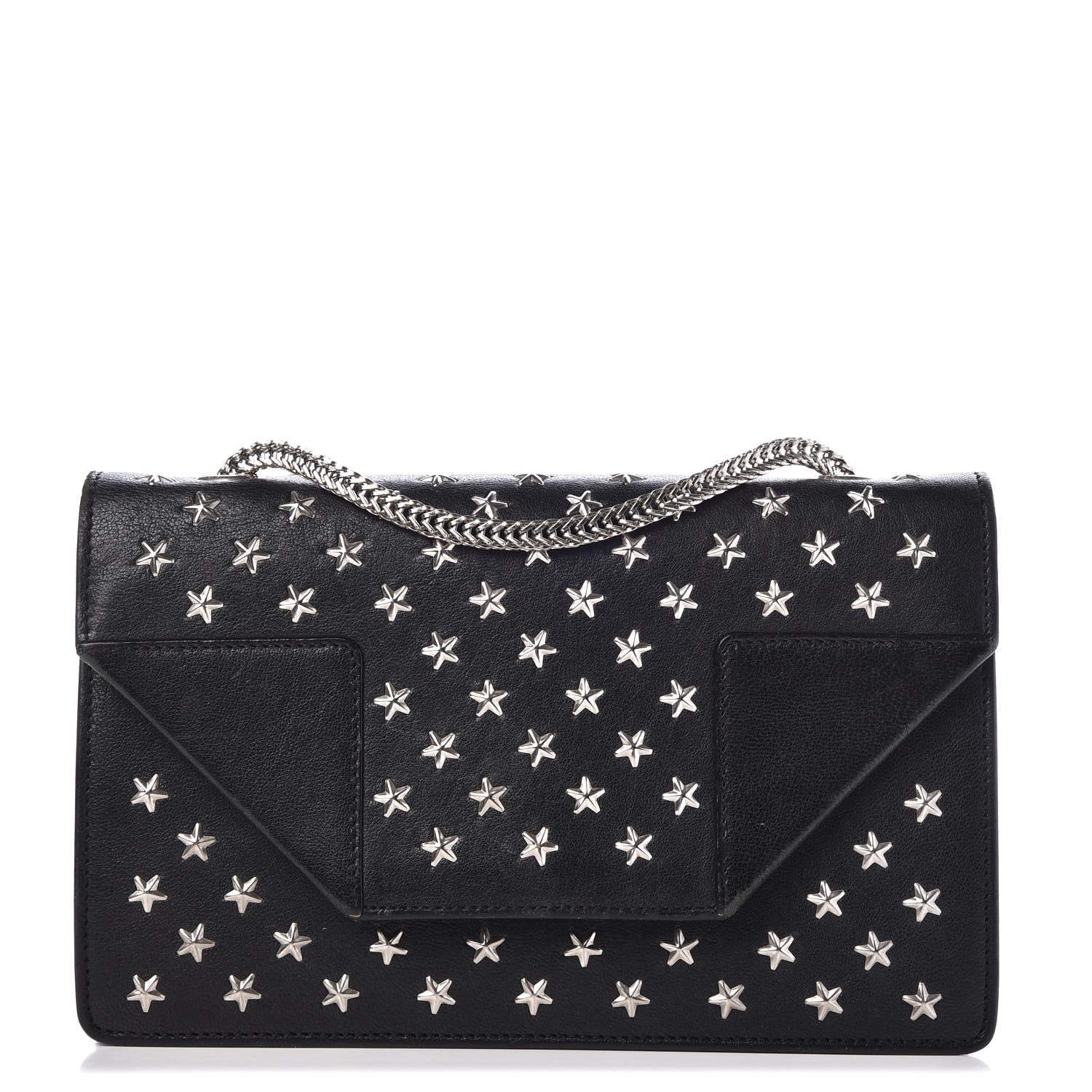 Saint Laurent Calfskin Star Studded Mini Betty Black 1 of 7