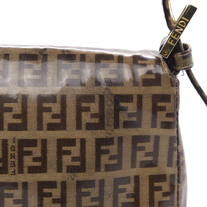 Fendi Vinyl Zucchino Baguette Tobacco 9 of 9