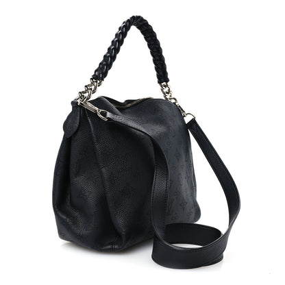 Louis Vuitton Mahina Babylone Chain BB Black 2 of 9