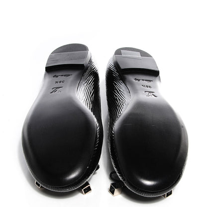 Louis Vuitton Epi Electric Debbie Ballerina Flats 38.5 Black 5 of 8
