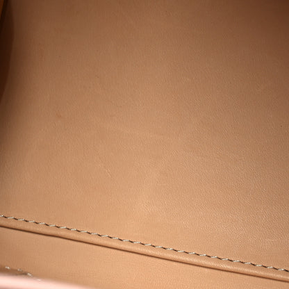 Delvaux Grained Calfskin MM Brillant Satchel Nude 14 of 17