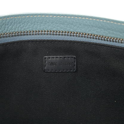 Burberry Grainy Calfskin Crossbody Bag Light Blue 9 of 10