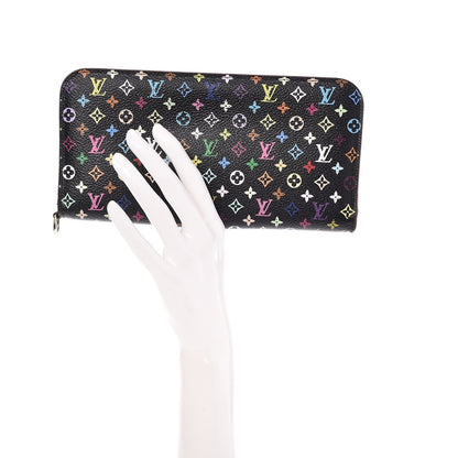 Louis Vuitton Monogram Multicolor Insolite Wallet Black Grenade 2 of 12