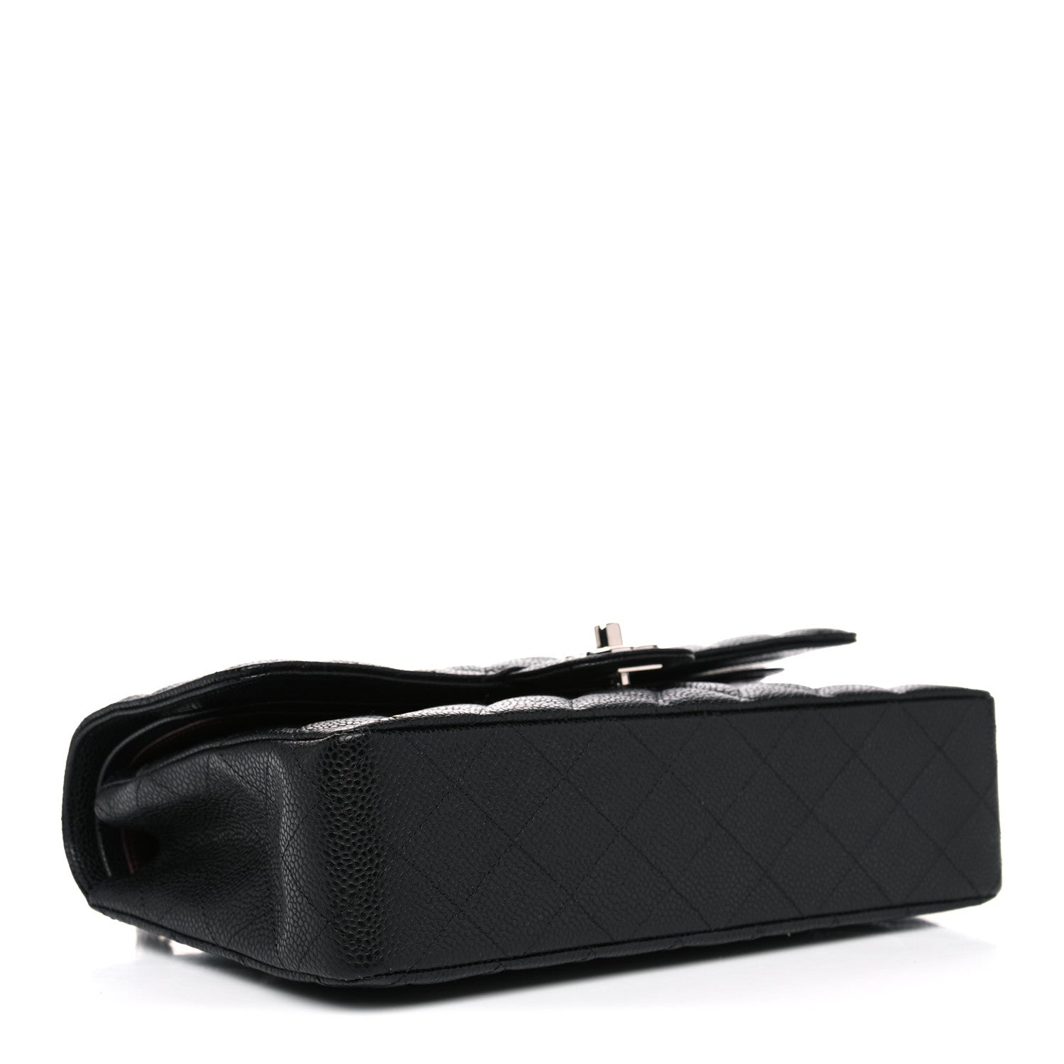 Chanel Caviar Quilted Medium Double Flap Black 4 of 12