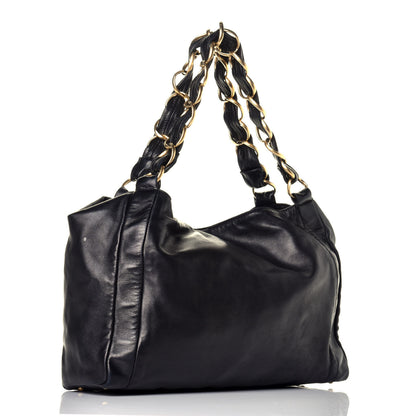 Chanel Lambskin Small Olsen Shoulder Bag Black 3 of 8