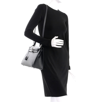 Hermes Epsom Kelly Sellier 28 Black 2 of 38