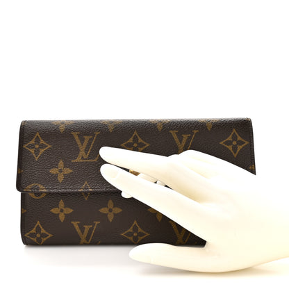 Louis Vuitton Monogram Sarah Wallet 2 of 13