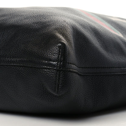 Gucci Calfskin Mens Logo Vertical Shopping Tote Black 10 of 11