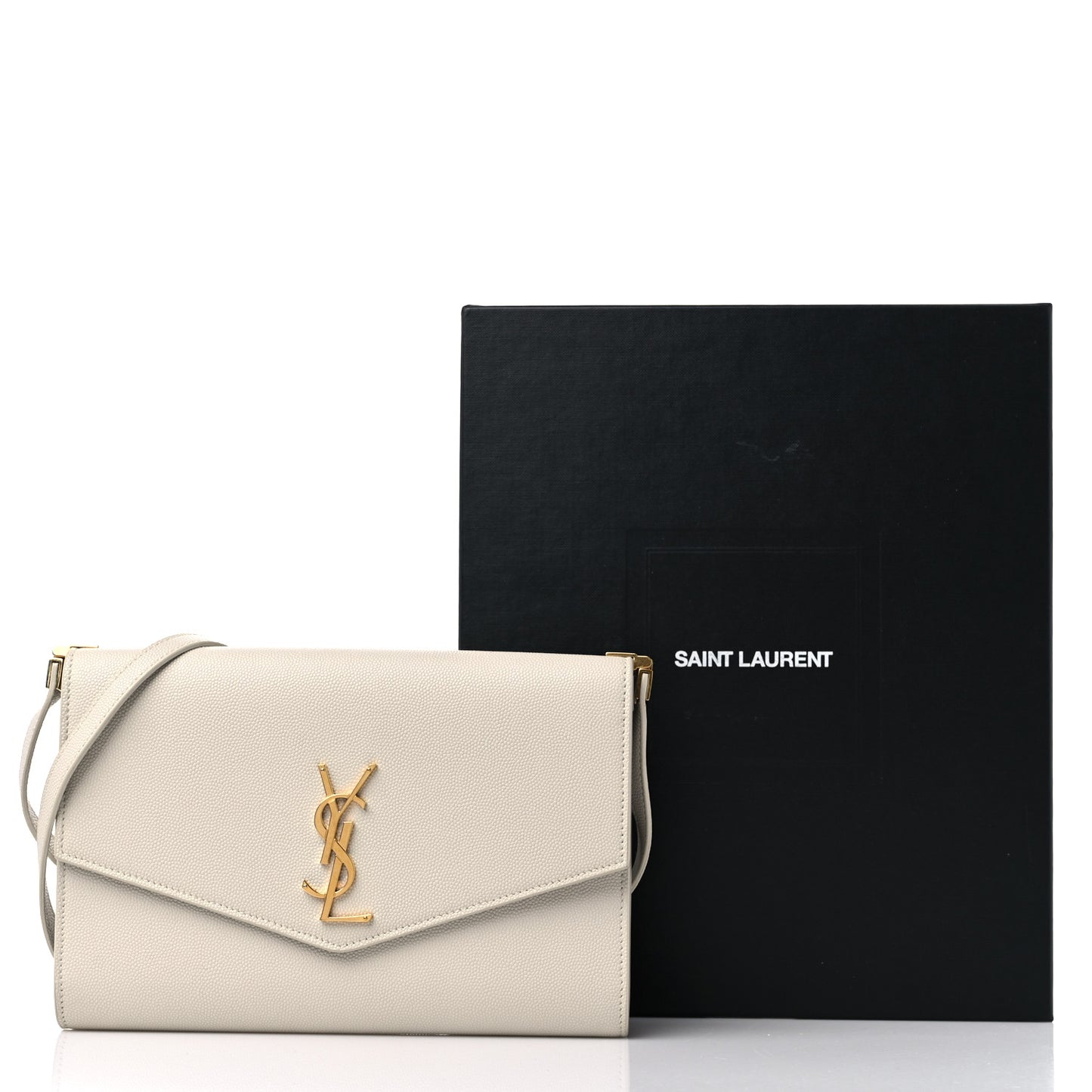 Grain de Poudre Mini Uptown Crossbody Bag Crema Soft