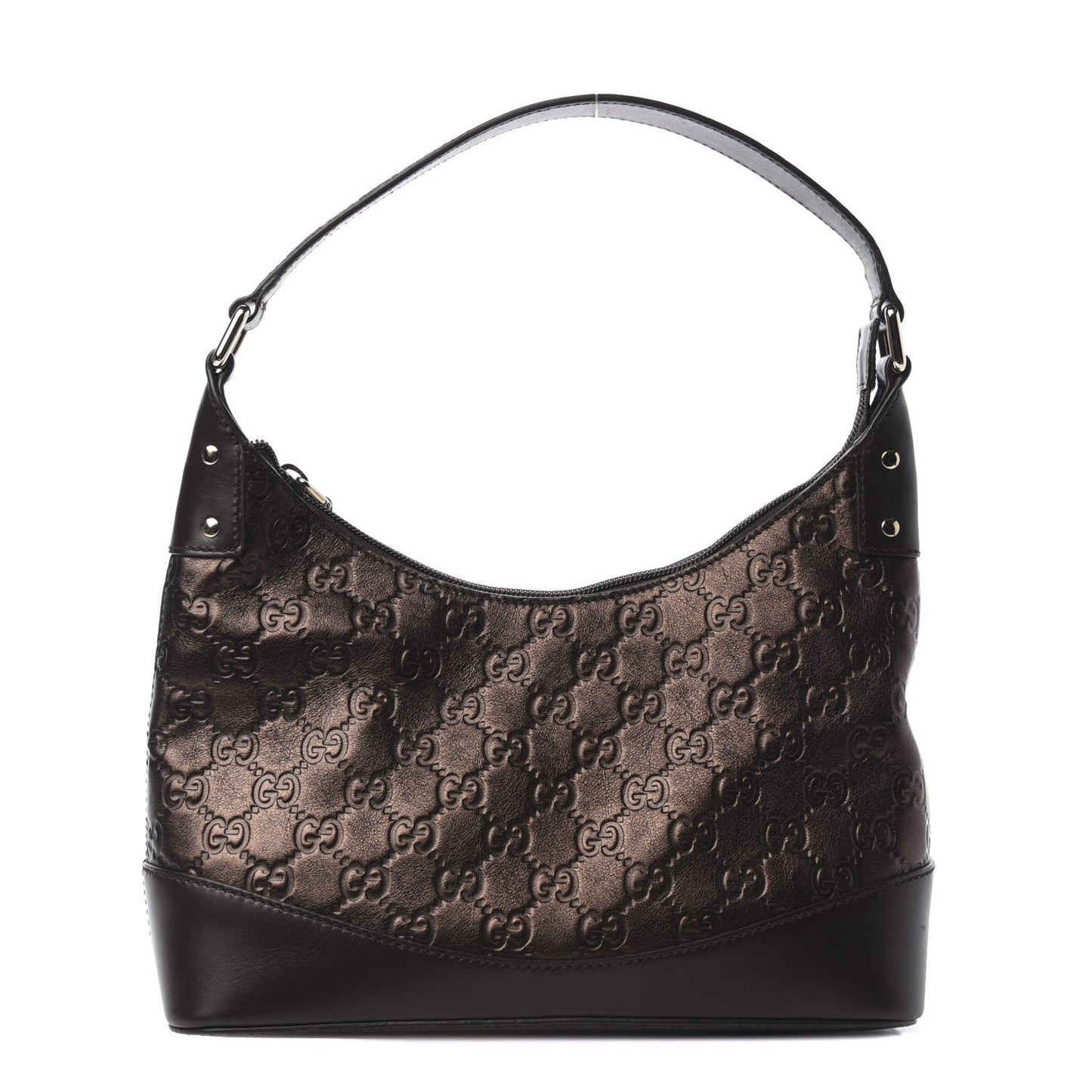 Guccissima Small Hobo Bronze